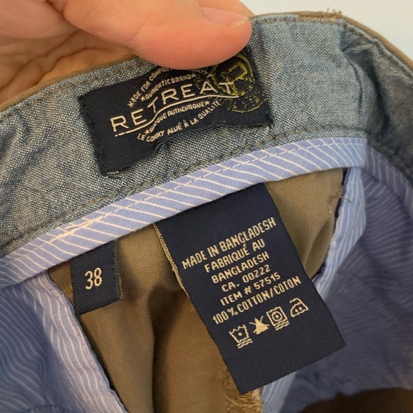 Retreat / Cotton / Khaki / Shorts - Picture 3 of 4